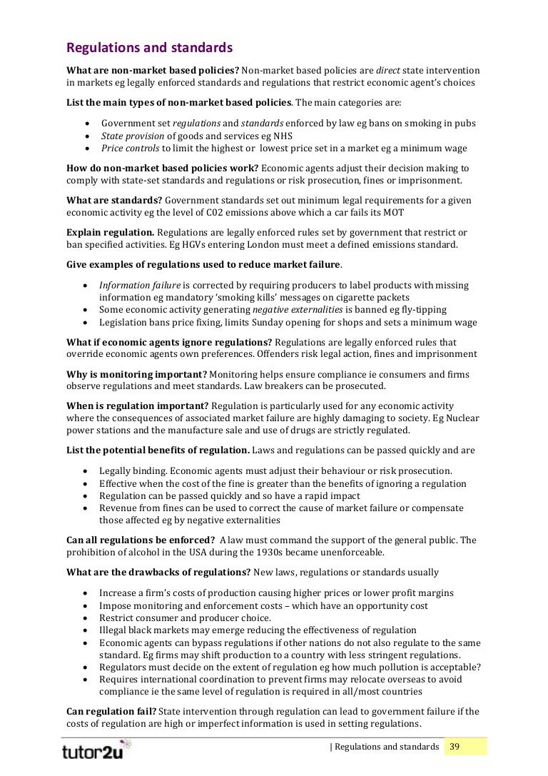 Types of regulations. The regulations are 31 Types of regulations. The regulations are 44